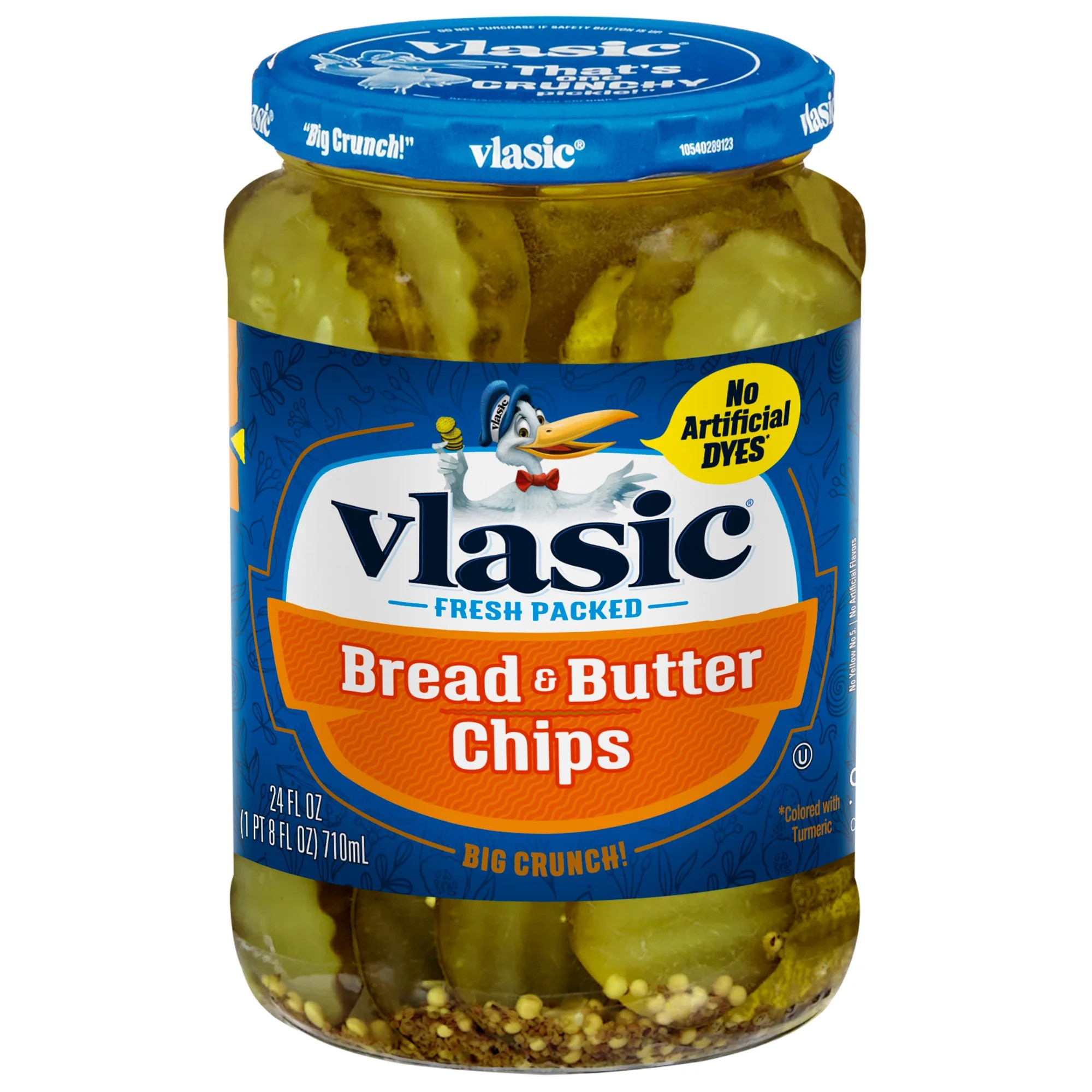 Vlasic Bread & butter Pickle Chips, Keto Friendly, 24 fl. oz. | Walmart (US)