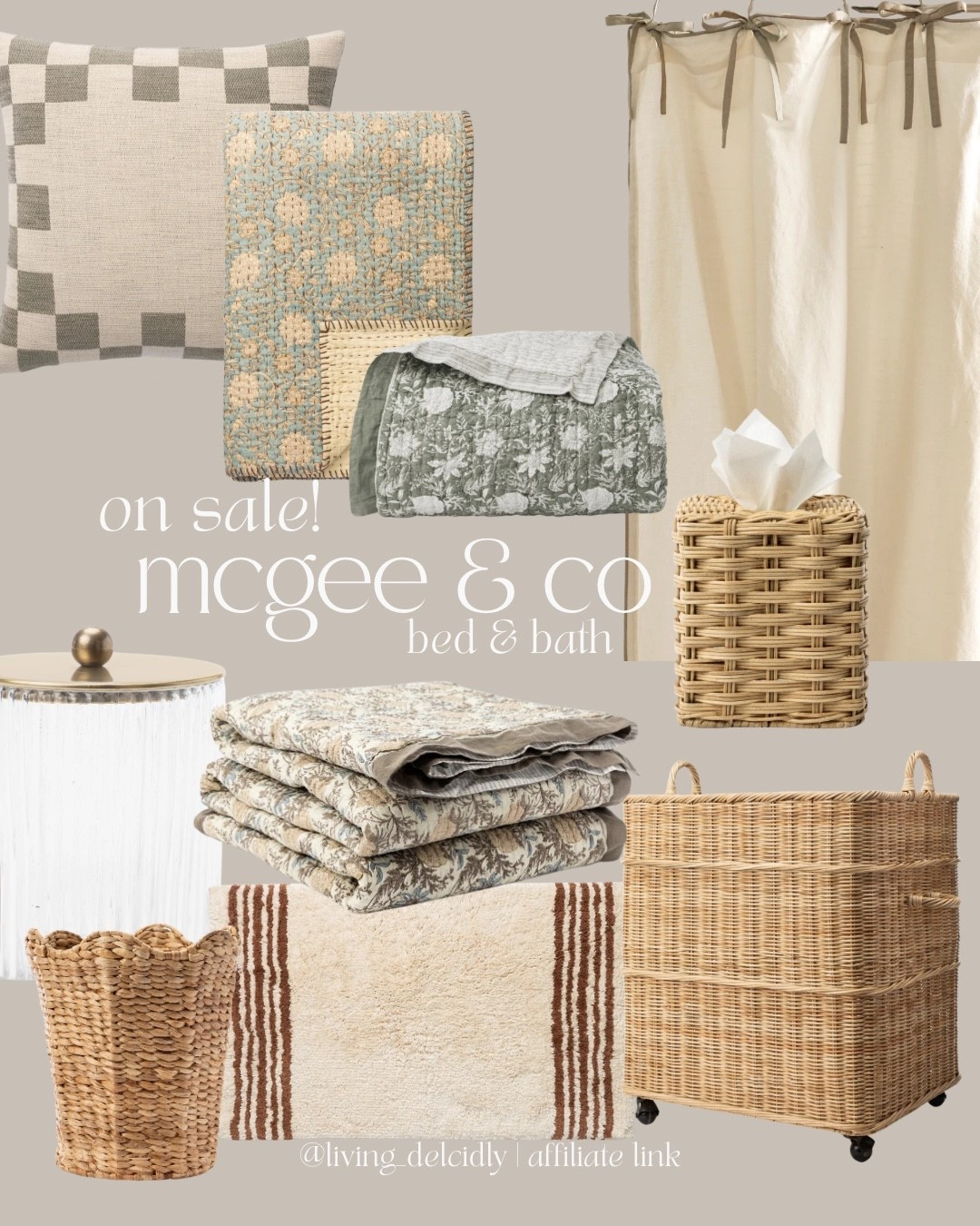 Bed & bath finds ON SALE at McGee & Co! I’m loving the quilt designs!

Bedding | Bedroom | Bath Finds | Bathroom | Pillows

#LTKSaleAlert #LTKHome