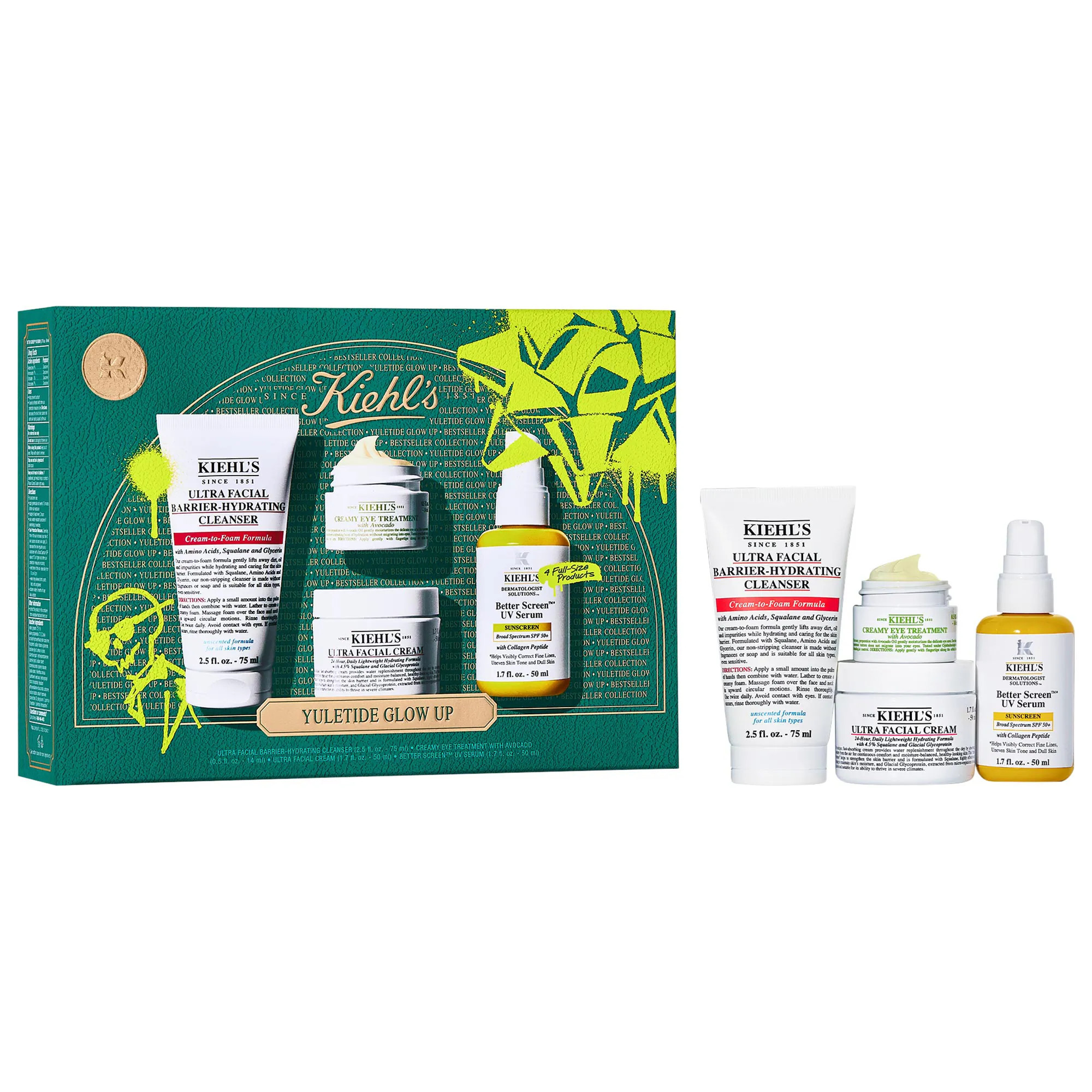 Kiehl's Since 1851 Yuletide Glow Skincare Gift Set | Sephora (US)