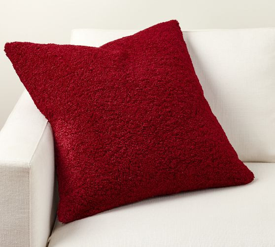 Cozy Teddy Faux Fur Pillow Cover | Pottery Barn (US)