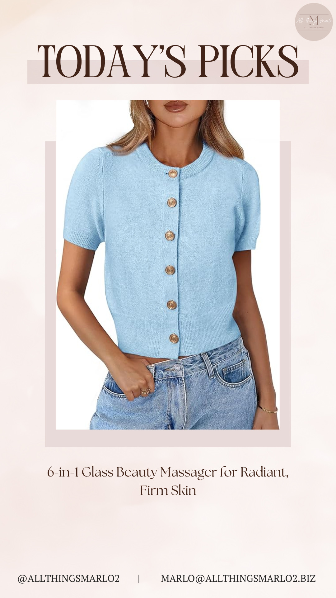 6-in-1 Glass Beauty Massager for Radiant, Firm Skin 

 #LTKootd #LTKWorkwear #LTKTravel