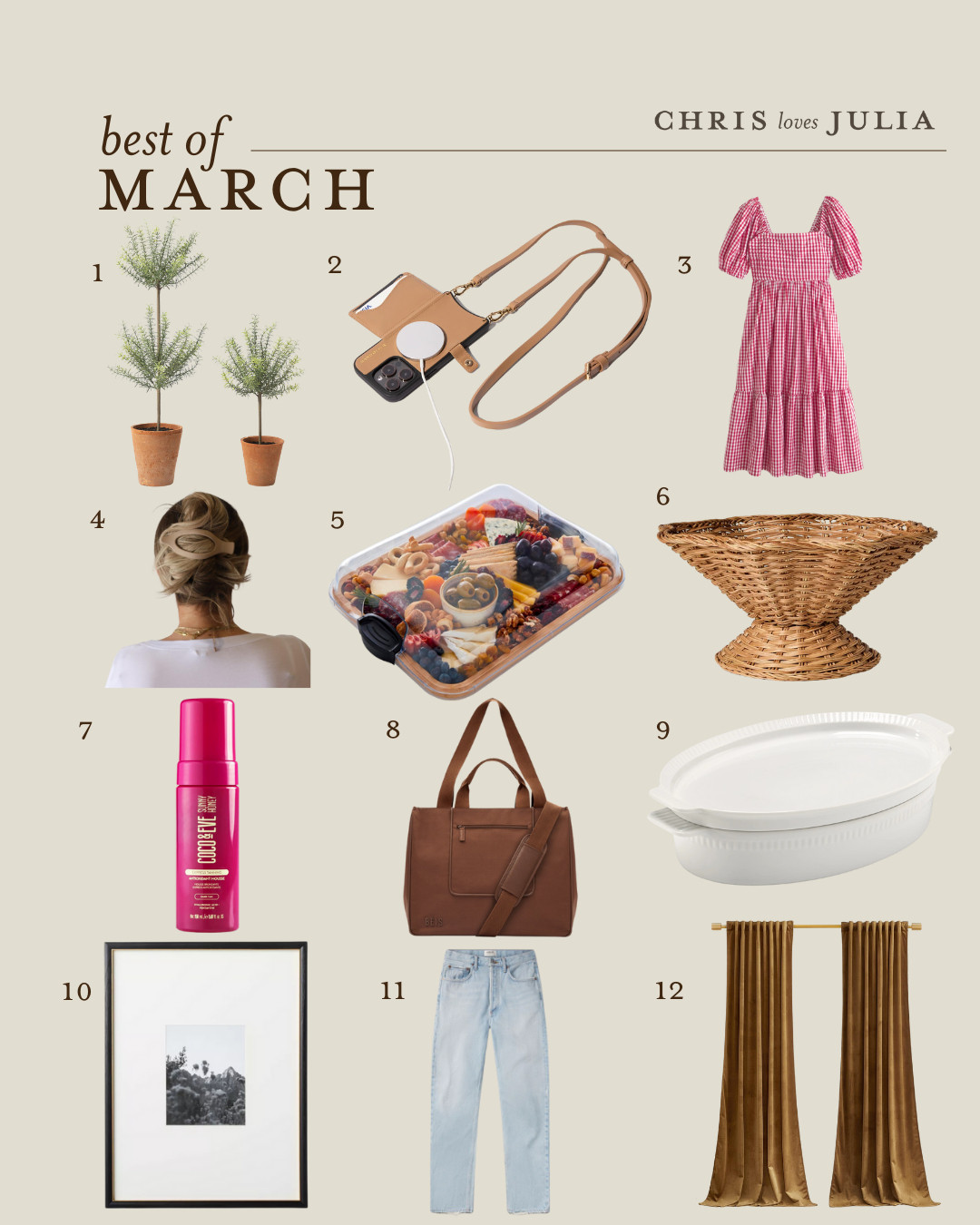 The Best of March: the products I couldn't stop gushing about all month long 🤎🌷
From Spring Fashion to the perfect home refresh ✨
 

#LTKHome #LTKBeauty #LTKSeasonal