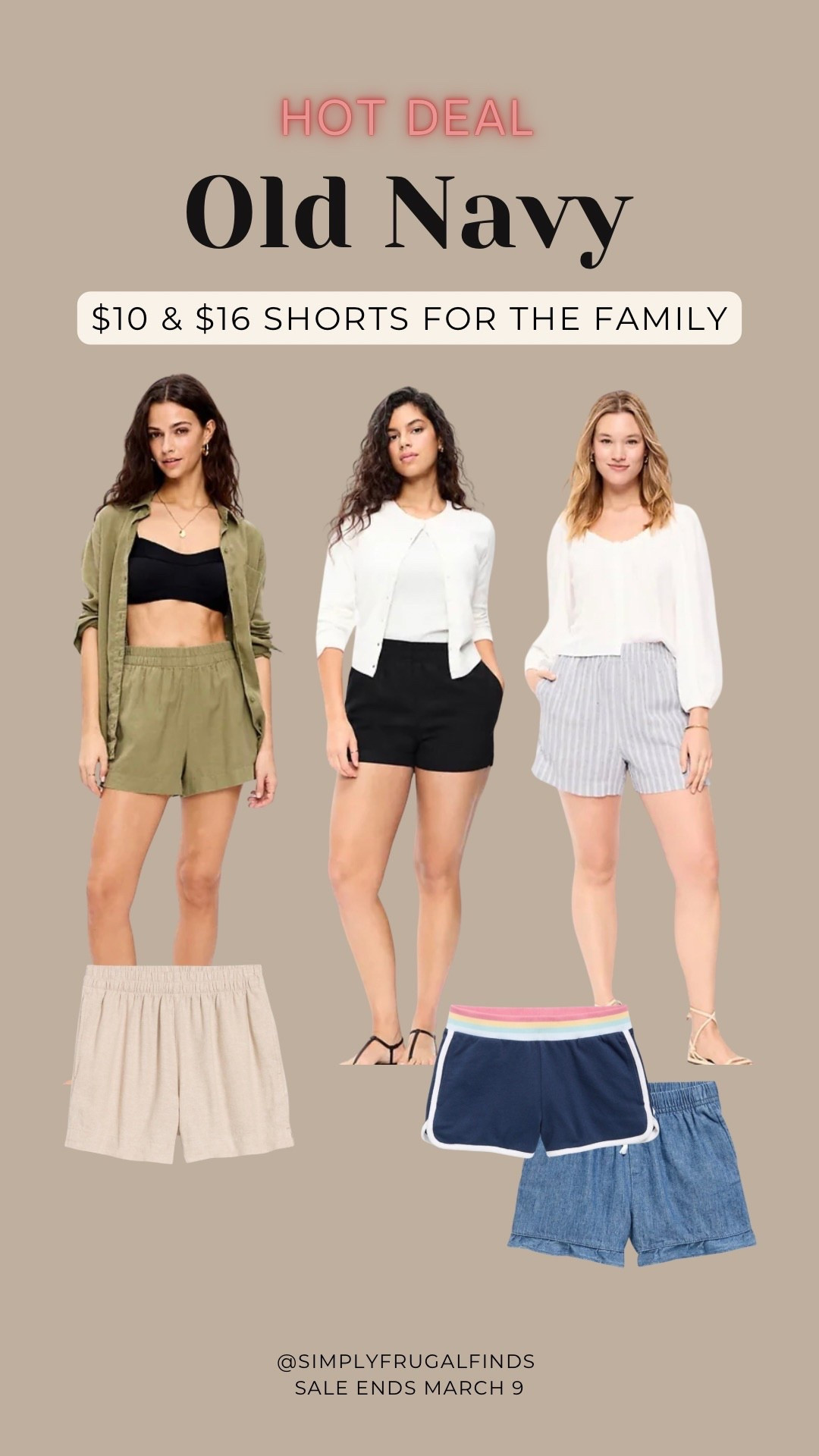 $10 and $16 shorts for the family online at Old Navy Canada! You’ve got to try the linen blend shorts!

#LTKcanada #LTKsummer #LTKsale