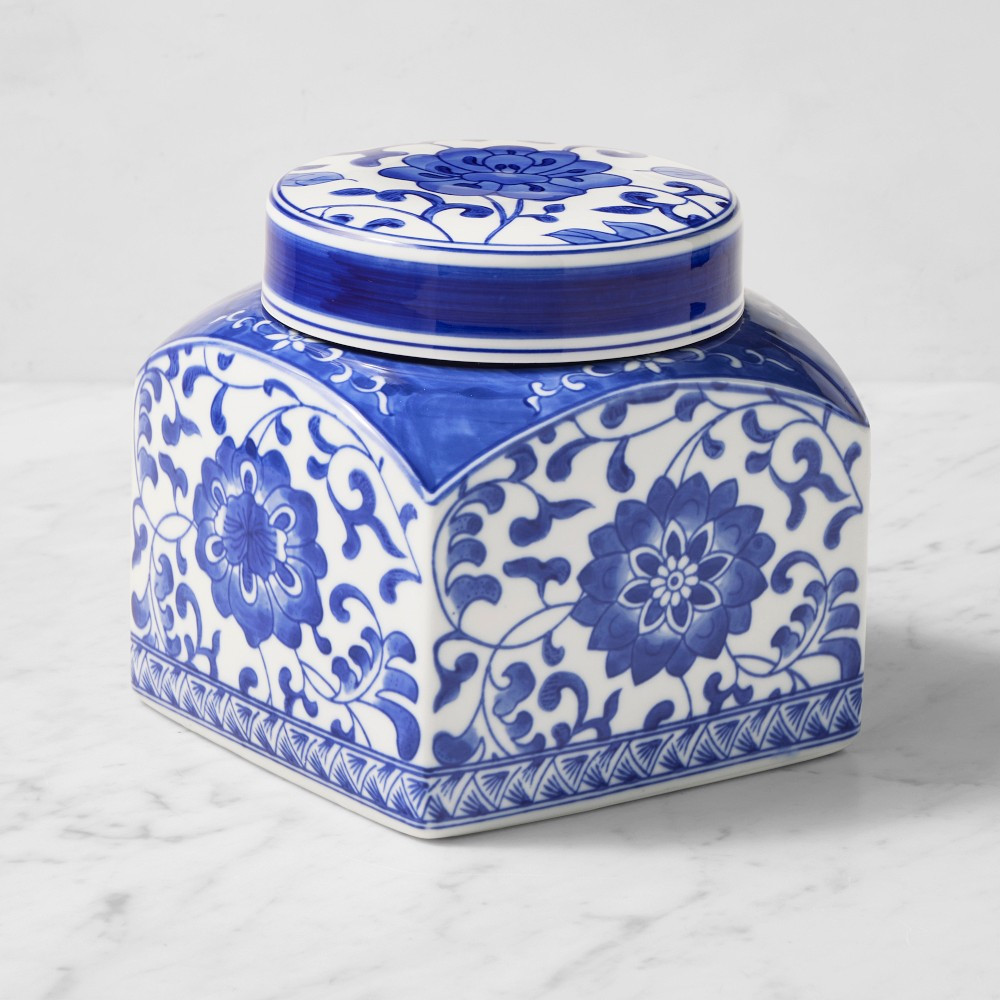 Chinoiserie Porcelain Canisters | Williams-Sonoma