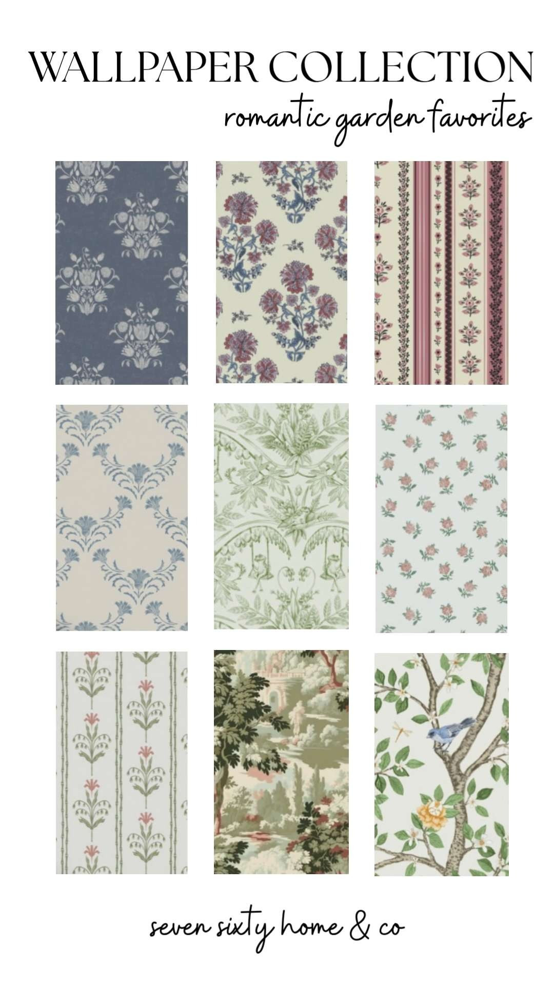 Romantic garden wallpaper favorites with vintage floral patterns, soft cottage colors, botanical prints, and timeless English countryside charm. Loving the mix of delicate florals, trailing vines, muted sage greens, dusty blues, warm creams, and collected vintage inspired patterns that make a space feel cozy, layered, and full of character. These wallpaper finds are perfect for cottage bedrooms, powder bathrooms, cozy reading nooks, guest rooms, laundry rooms, and collected traditional interiors. Perfect for anyone searching floral wallpaper, cottage wallpaper ideas, English cottage decor, romantic home inspiration, botanical wallpaper, vintage inspired interiors, garden cottage style, cozy traditional decor, and timeless wallpaper patterns. 

 #LTKHome