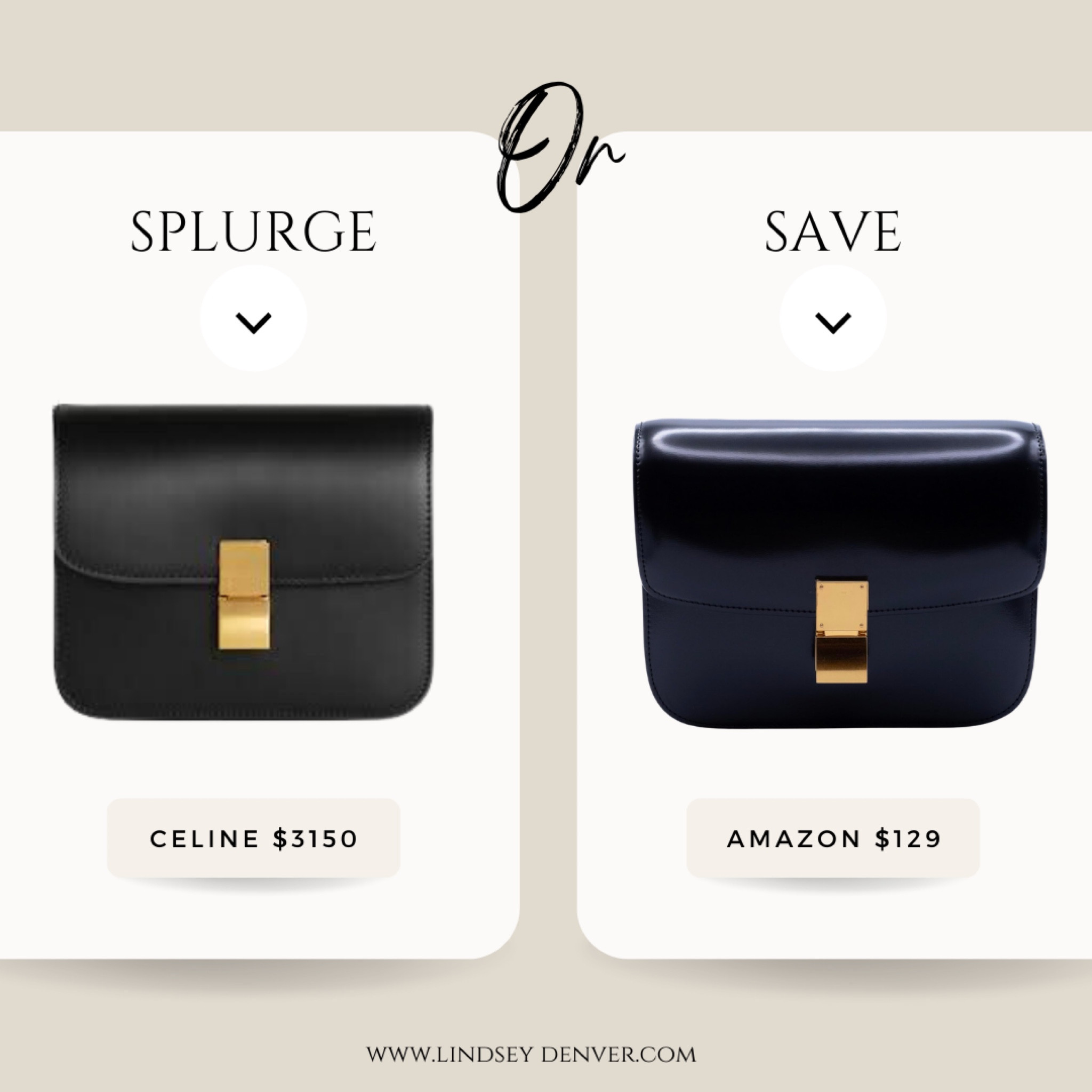 Looks for less, save or splurge, luxe or less

Amazon Celine box bag puffer look a like 

"Helping You Feel Chic, Comfortable and Confident." -Lindsey Denver 🏔️ 


Handbag Tote Clutch Shoulder bag Satchel Crossbody Hobo bag Wristlet Bucket bag Backpack purse Wallet Coin purse Pouch Evening bag Messenger bag Doctor bag Tassel bag Trolley bag Weekender bag Gym bag Beach bag Laptop bag Camera bag Diaper bag Fanny pack Belt bag Tumi bag Duffel bag Saddlebag Bowling bag
Designer bag gucci bag chanel bags louis vuitton purse telfar bag ysl bags celine bag michael kors purse gucci purse louis vuitton neverfull valentino bag louis vuitton backpack jacquemus bag michael kors handbags & purses chanel handbags gucci marmont gucci backpack michael kors handbags chanel purse marc jacobs bag designer handbags kate spade purse gucci handbags & purses louis vuitton handbags & purses gucci handbags


Follow my shop @Lindseydenverlife on the @shop.LTK app to shop this post and get my exclusive app-only content!

#liketkit 
@shop.ltk
https://liketk.it/4wgN1

Follow my shop @Lindseydenverlife on the @shop.LTK app to shop this post and get my exclusive app-only content!

#liketkit #LTKitbag #LTKfindsunder100
@shop.ltk
https://liketk.it/4whWq