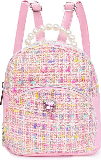 OMG Accessories Kids' Tweed Mini Backpack | Nordstrom | Nordstrom