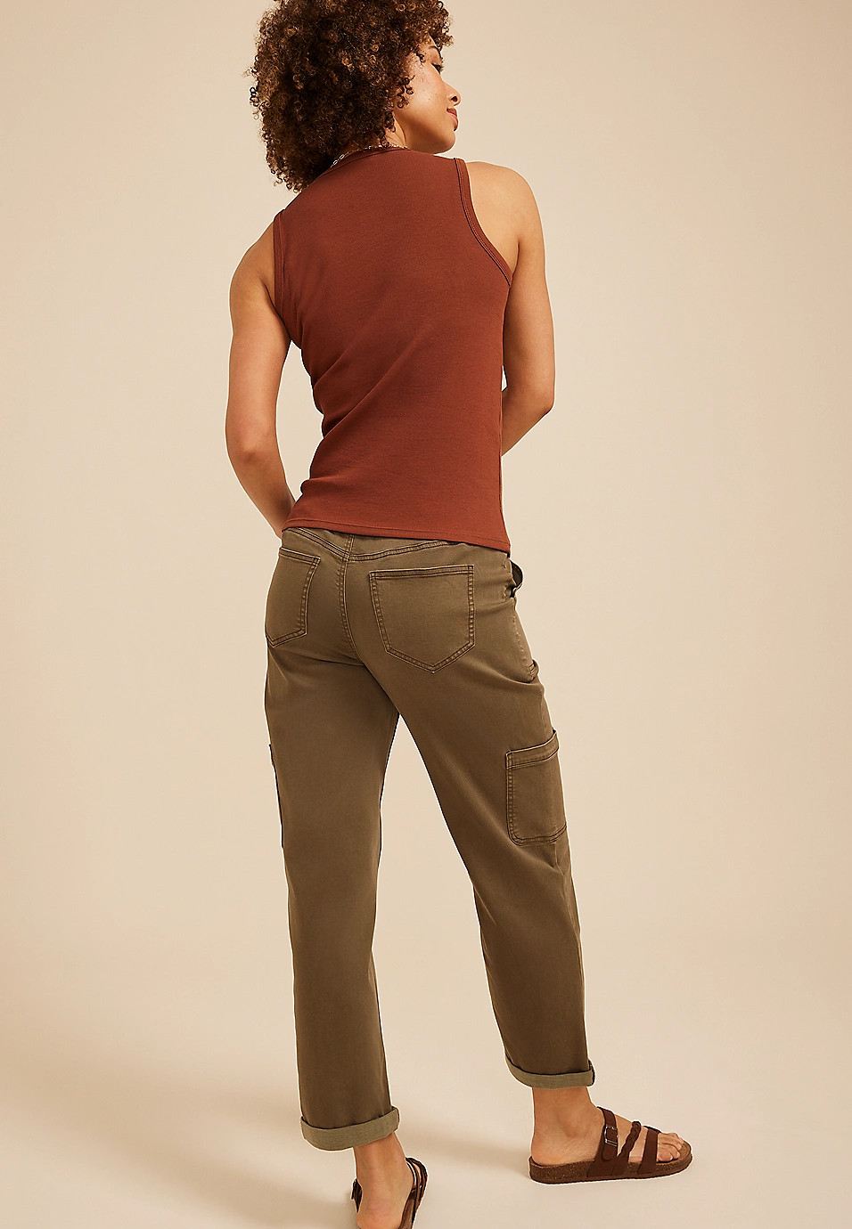 24/7 Ribbed Scoop Neck Tank Top | Maurices