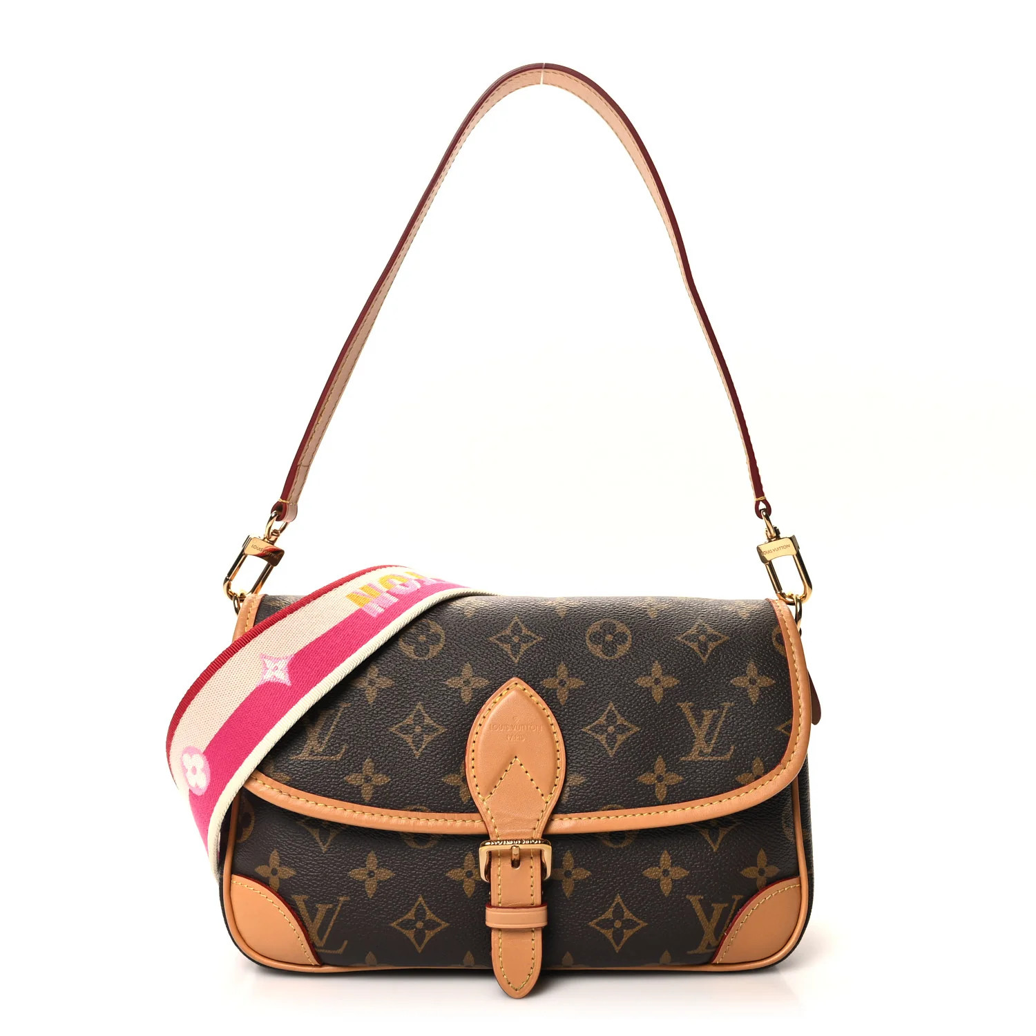 Monogram Diane Fuchsia | FASHIONPHILE (US)