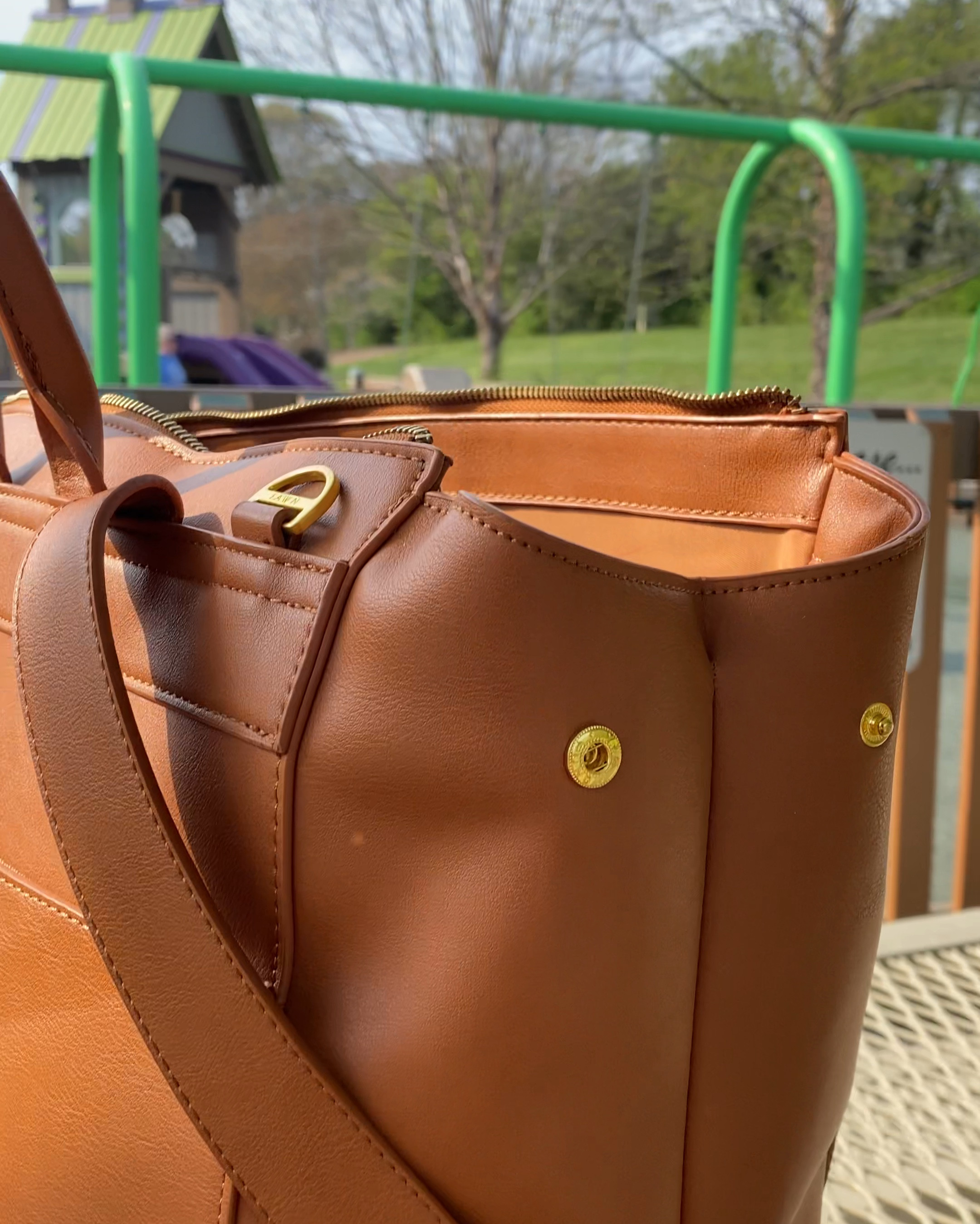 When I need to get work done, but the kids need to run around and socialize… I just setup my workstation at the playground. Win-win!
#homeoffice #remotework #workfromhome #mom #kids 

#LTKworkwear #LTKbaby #LTKkids