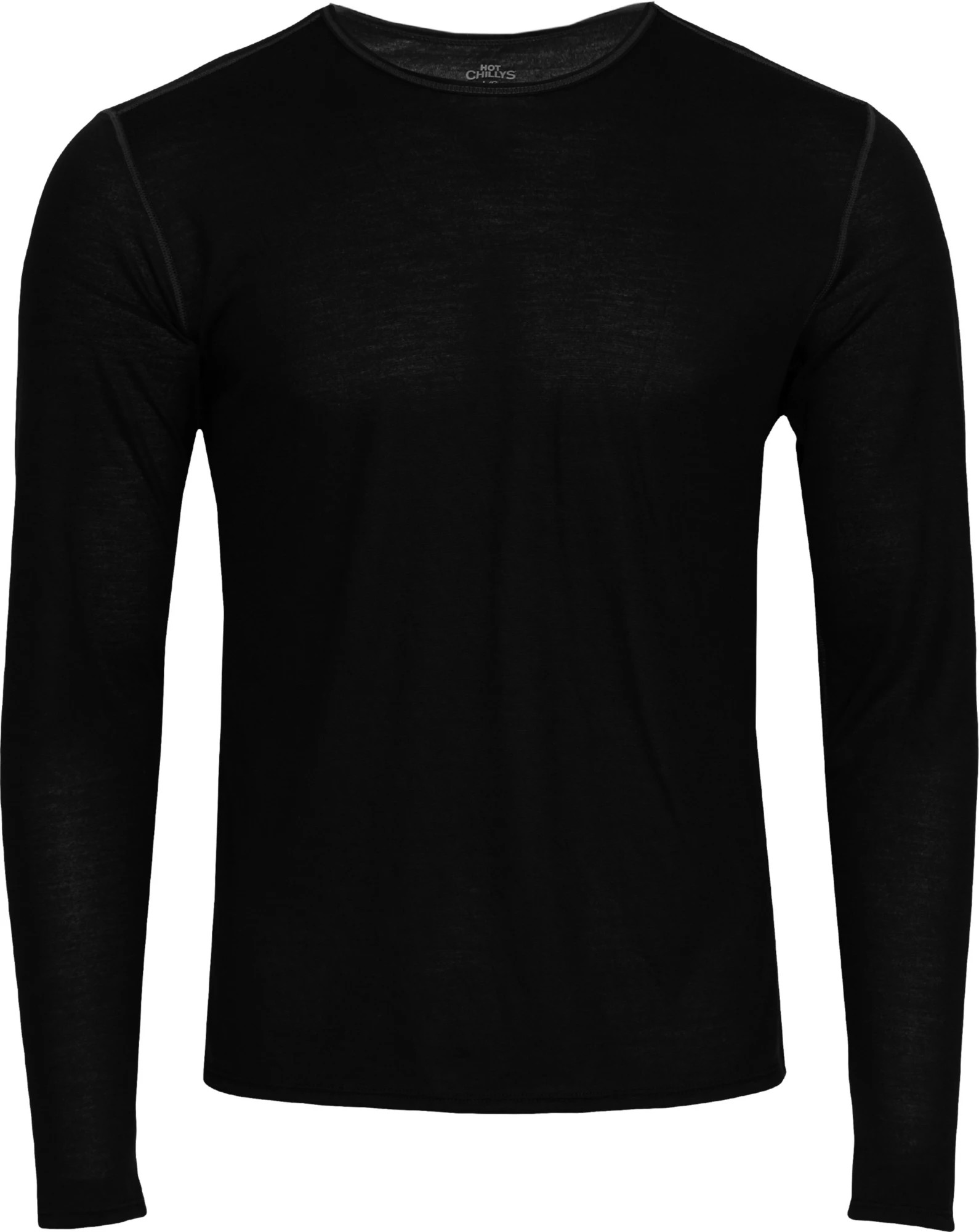 Hot Chillys Men's Pepper Skins Crewneck, XL, Black | Dick's Sporting Goods