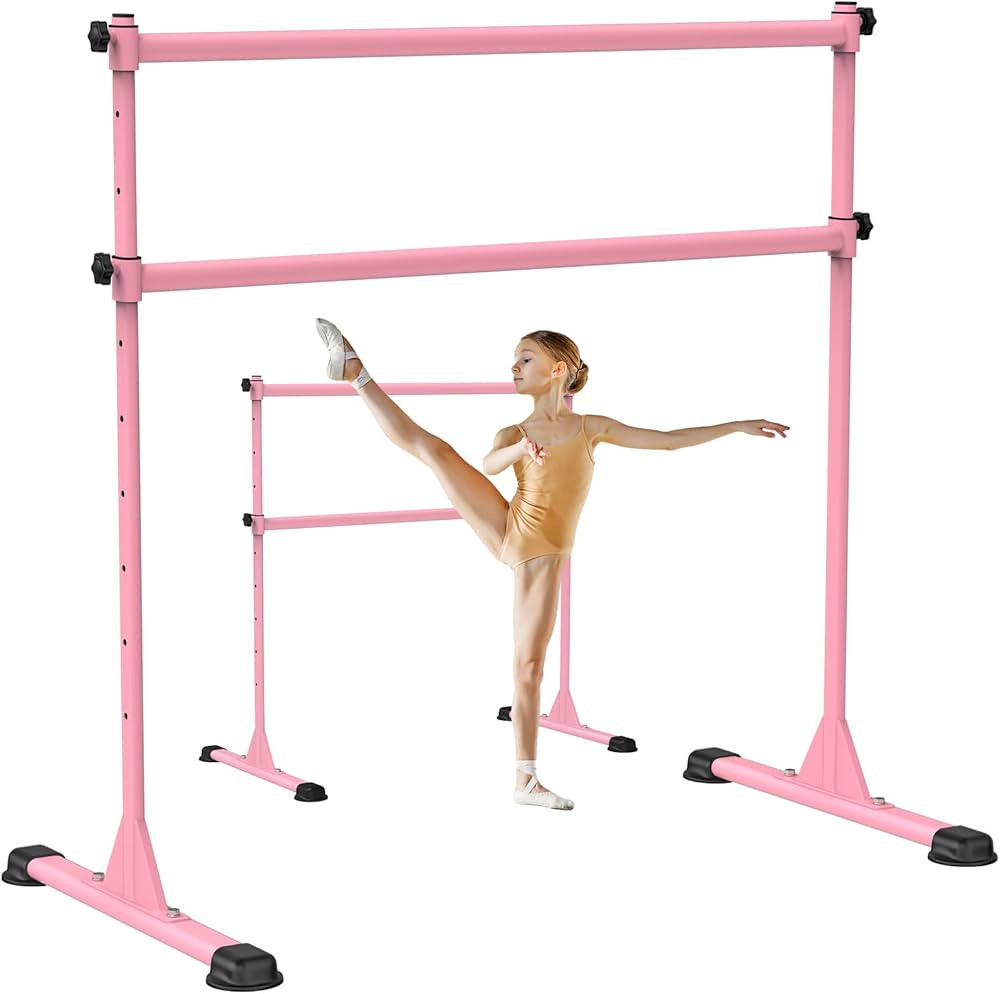 Dolibest Freestanding Ballet Bar, Height Adjustable Ballet Bar, Heavy Duty Dance Bar, with Non-Sl... | Amazon (US)