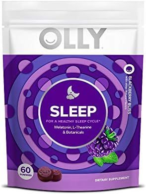 OLLY Sleep Melatonin Gummy, All Natural Flavor and Colors with L Theanine, Chamomile, and Lemon B... | Amazon (US)