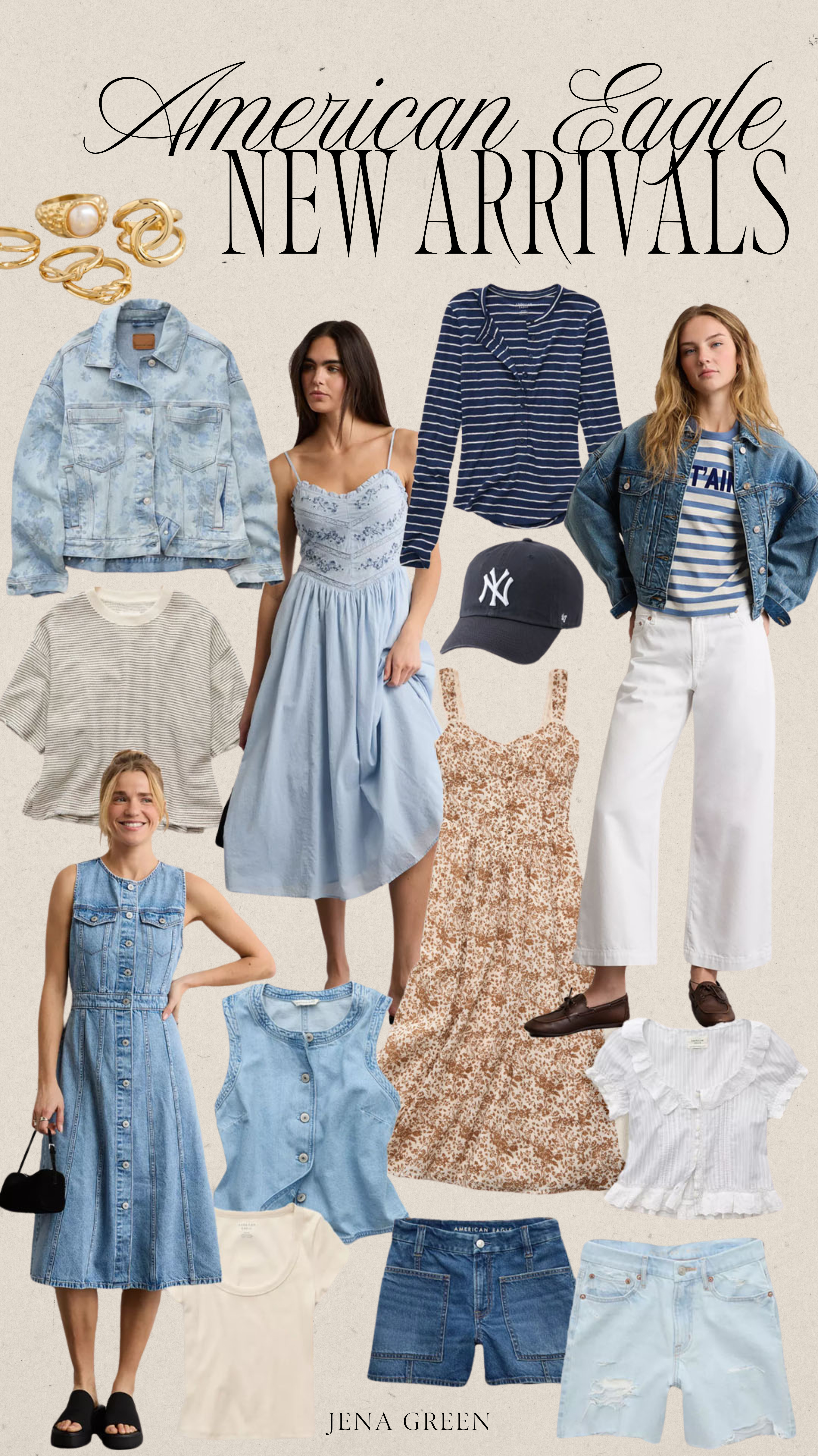 American Eagle New Arrivals | AE New Arrivals | Denim Fashion | Spring Fashion 

 

#LTKootd #LTKSeasonal #LTKOver40