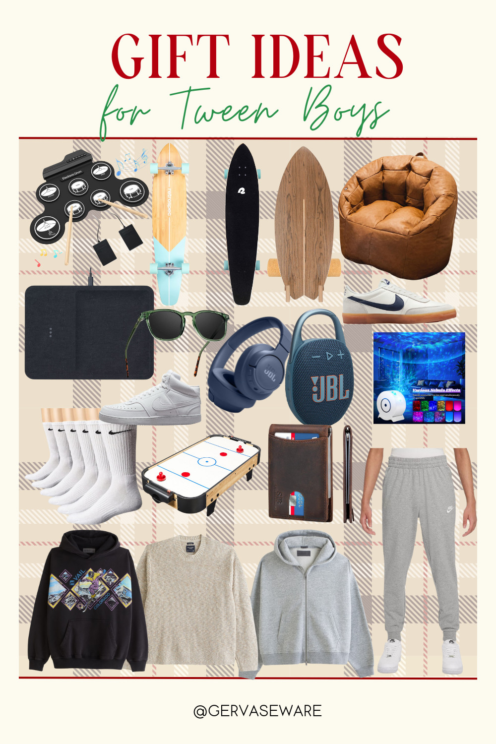Here are some great gift ideas for tween boys 

 #LTKGiftGuide #LTKHoliday #LTKActive