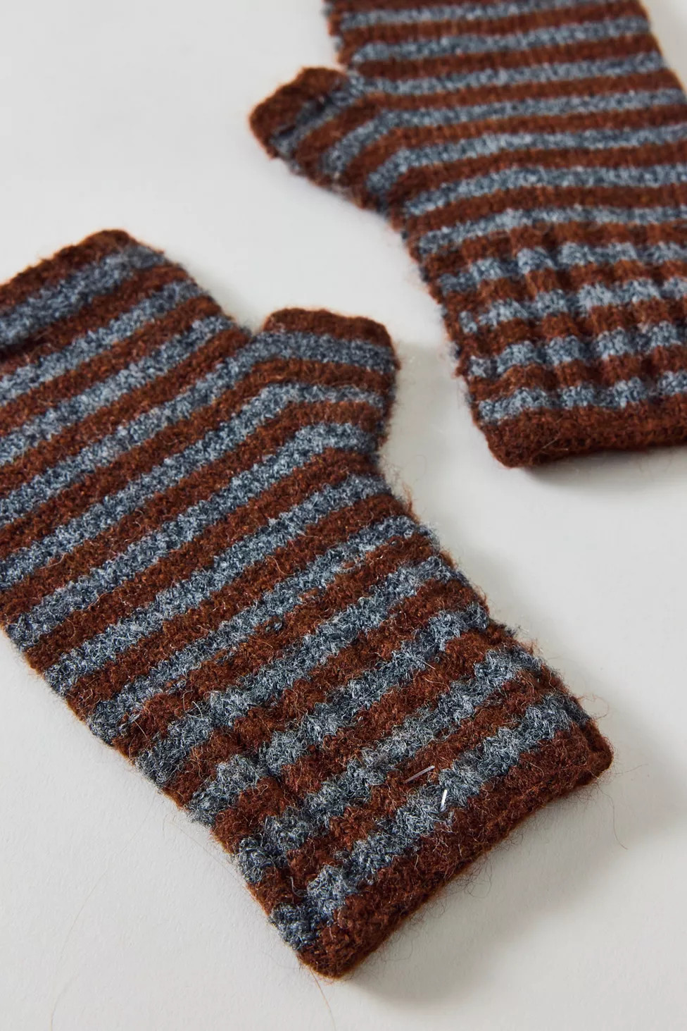 Knit Stripe Fingerless Mitten | Urban Outfitters (US and RoW)