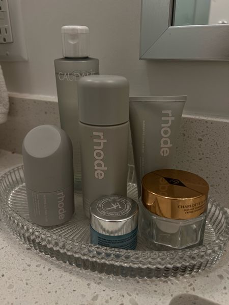 Recent skincare line up