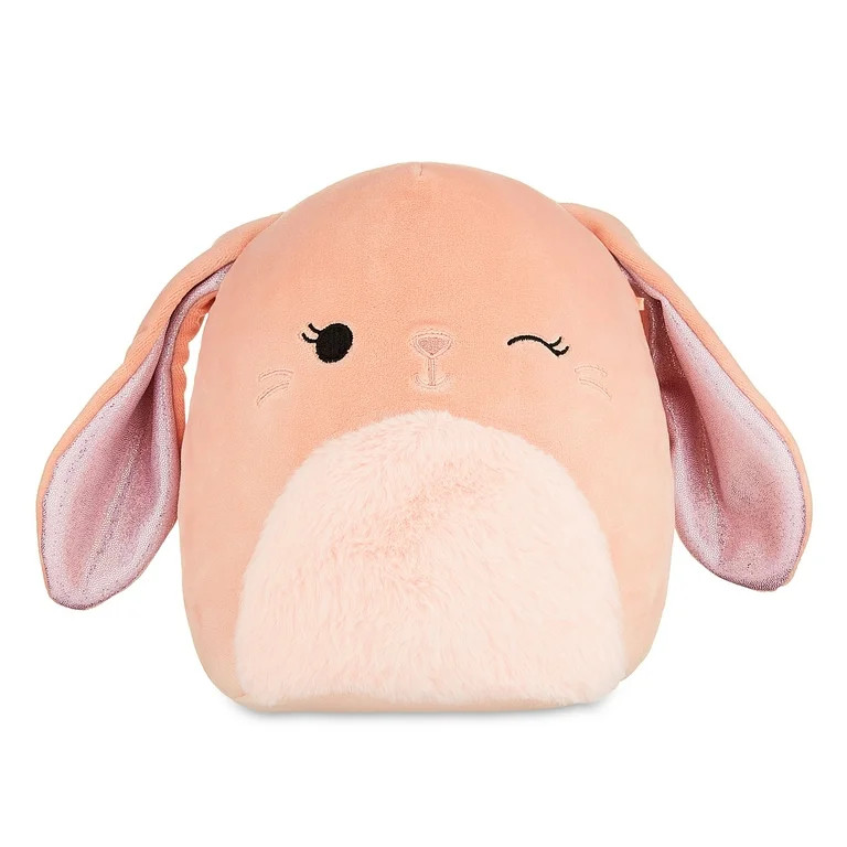 Squishmallows 8 inch Satine the Winking Peach Bunny with Fuzzy Belly - Child's Ultra Soft Stuffed... | Walmart (US)