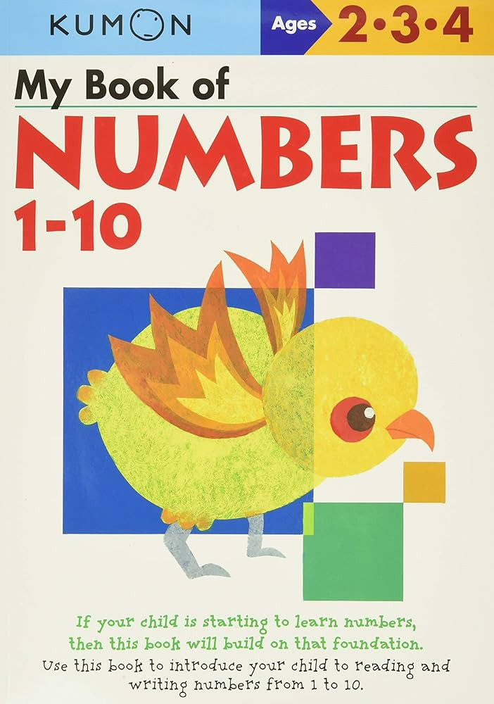 Kumon My Book of Numbers 1-10 Ages 2-4 (Math Skills Workbooks) (Kumon Workbooks) | Amazon (US)