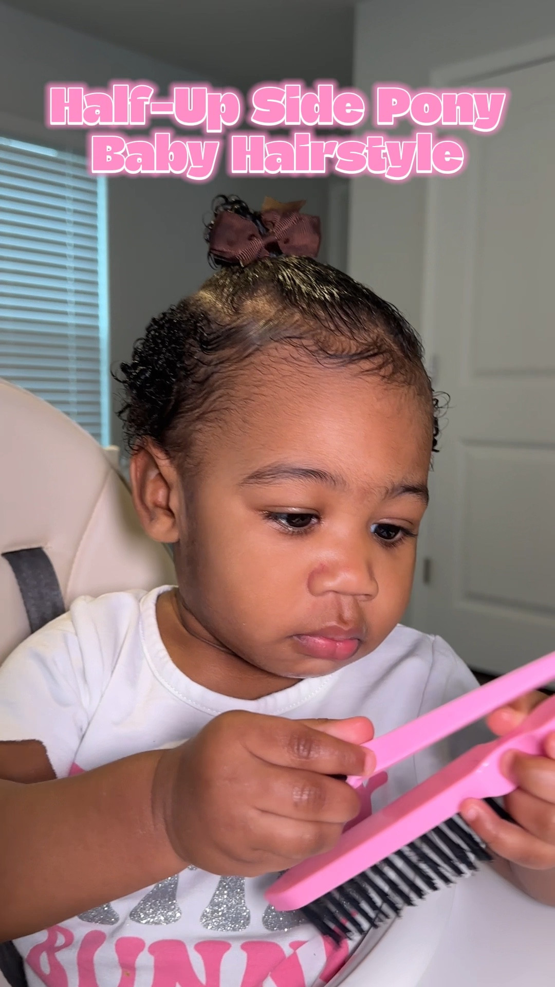Easy toddler hairstyle for short curly hair 💕 Add in a cute bow and the look is complete!

#LTKVideo #LTKKids #LTKBaby