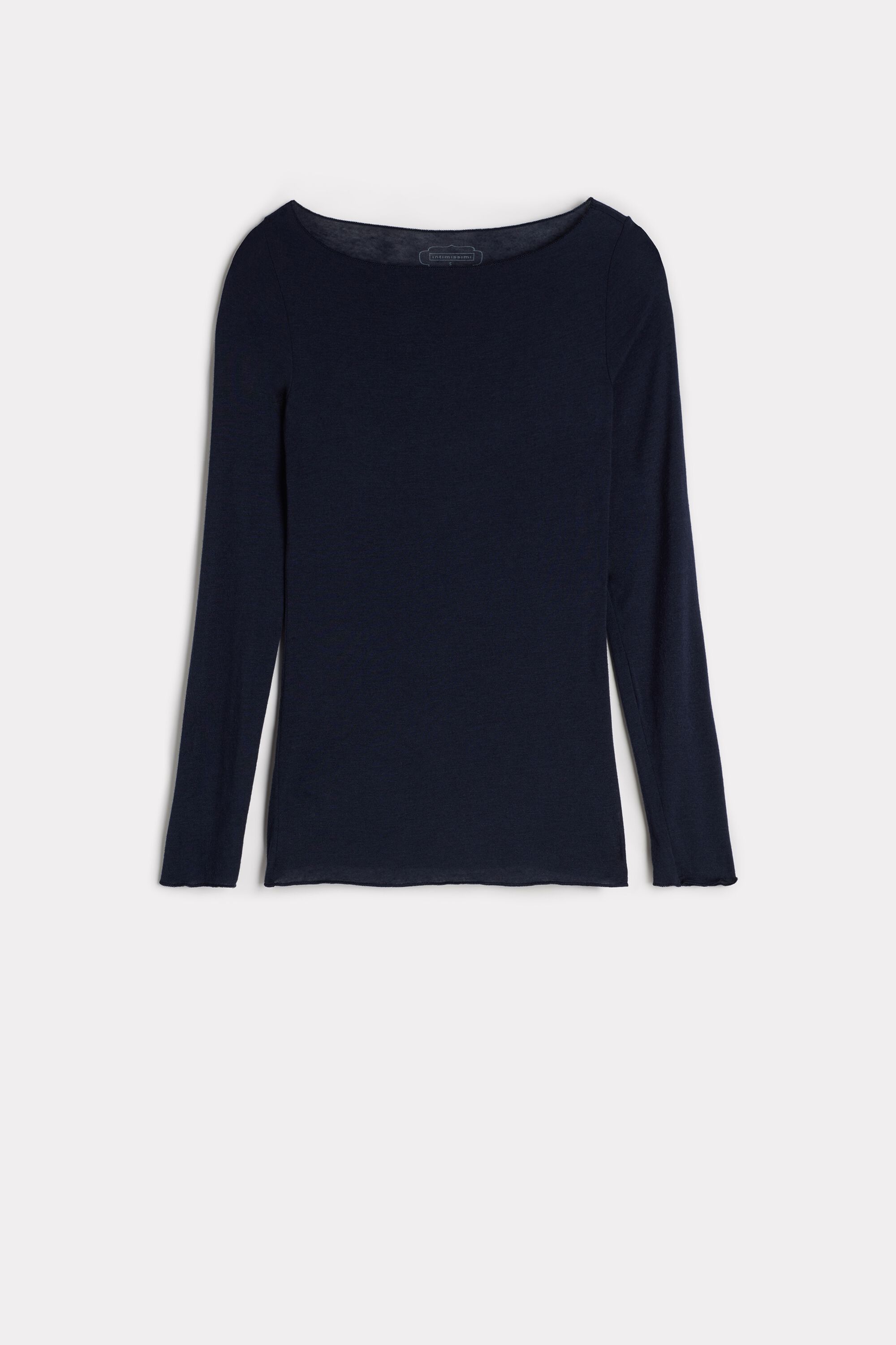 Boat Neck Modal Cashmere Ultralight Top | Intimissimi (US)