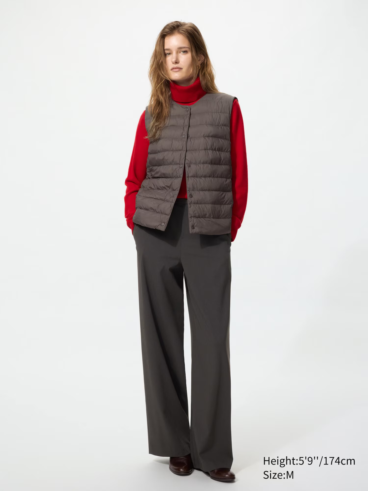 Uniqlo - Puffertech Compact Vest - Brown | UNIQLO (UK)