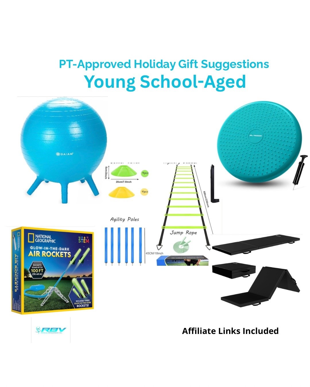PT-Approved Movement Tools for School-Aged Kids
Strength, coordination, balance, and skill-building — perfect for active kids, sports readiness, and fun at-home movement. ⚡️

#LTKKids #LTKFamily #LTKHoliday #LTKGiftGuide #KidsActivities #LTKFinds #MomLife

#LTKCyberWeek