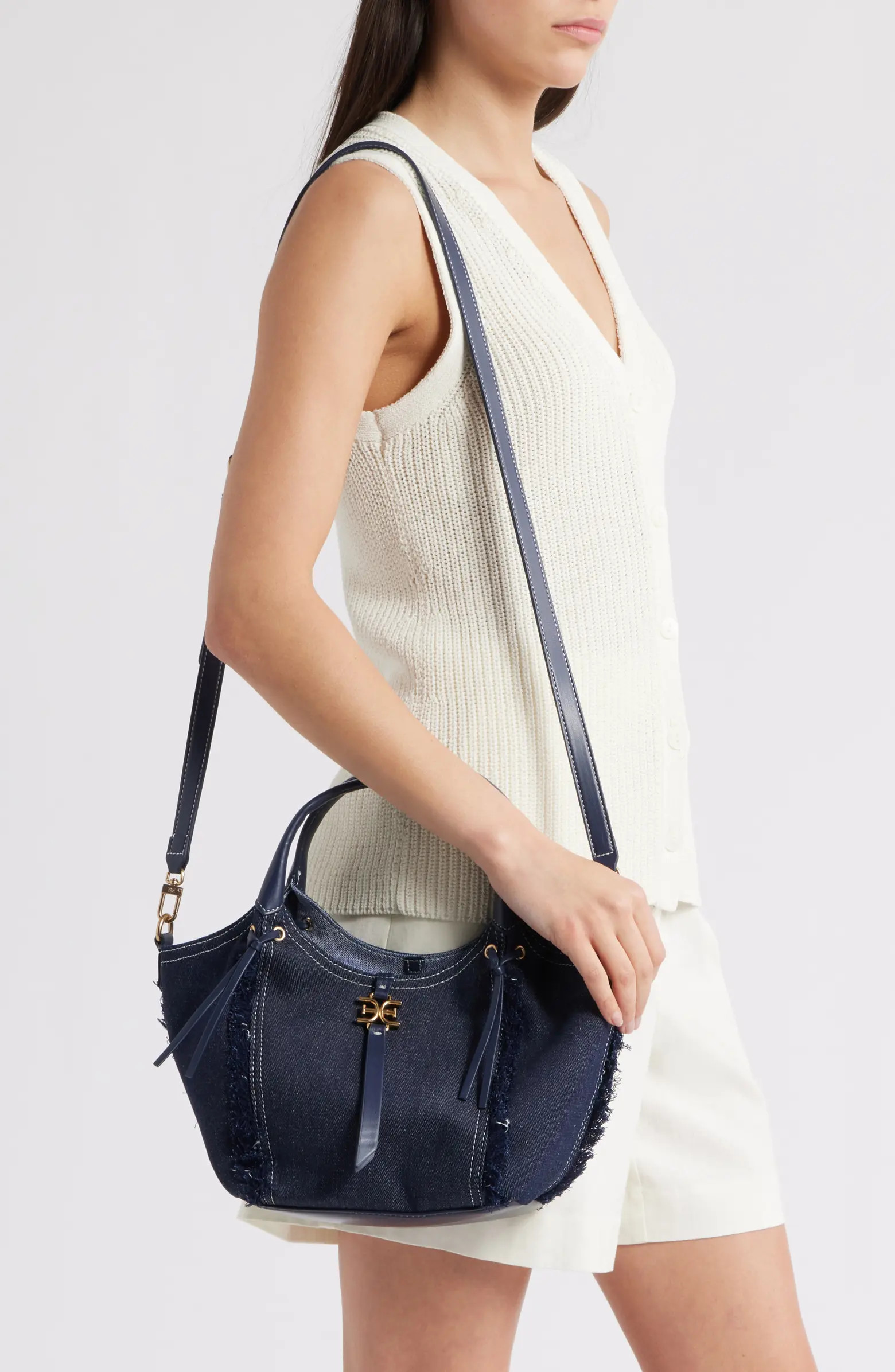 Mini Irina Denim Tote | Nordstrom
