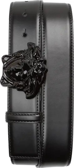 Medusa Head Leather Belt | Nordstrom