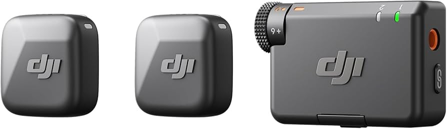 DJI Mic Mini (2 TX + 1 RX), Detail-Rich Audio, Wireless Lavalier Microphone for Camera/Android, 2... | Amazon (US)