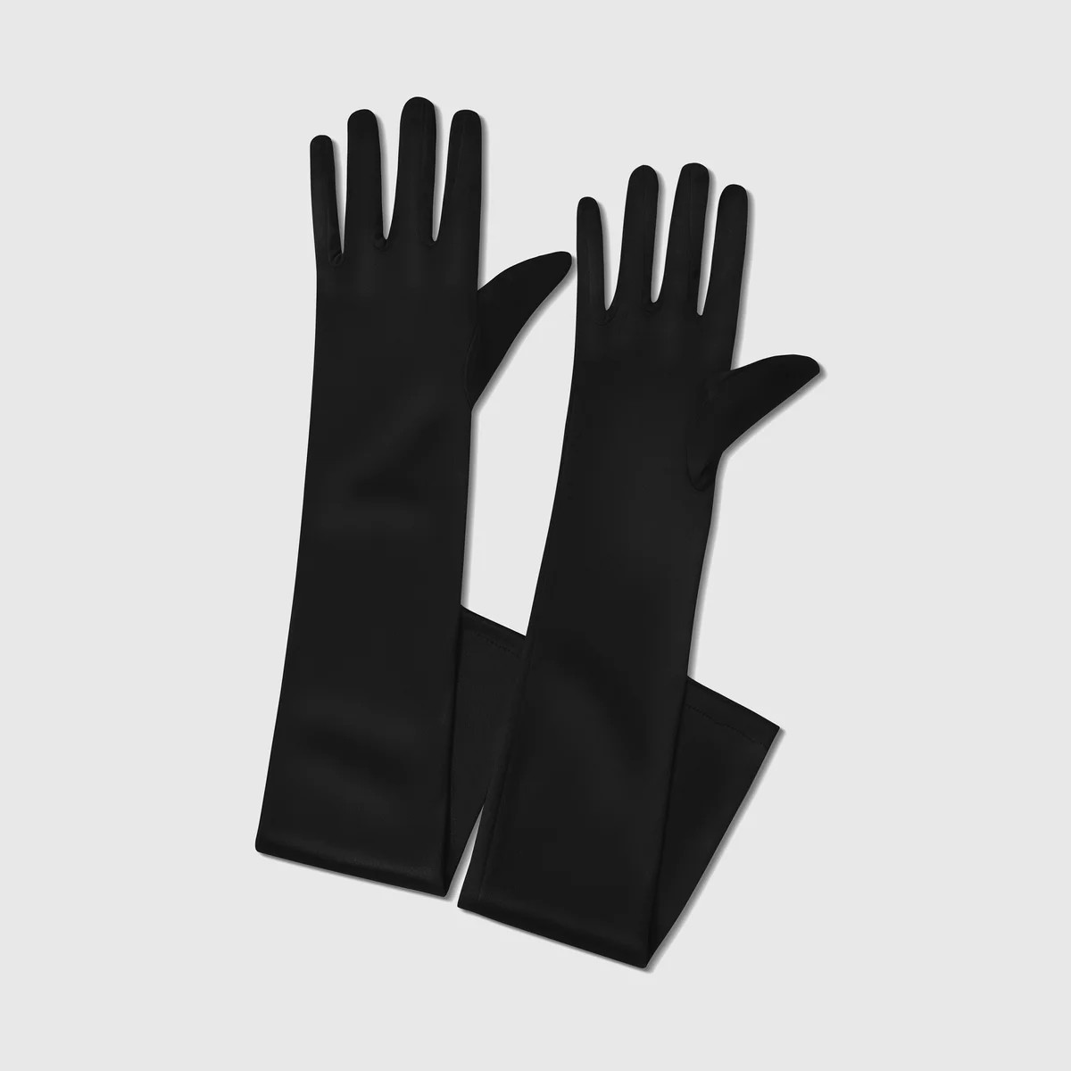 Shop 1920s Gloves - 21.6" Long Satin Stretchy Gloves | BABEYOND | BABEYOND