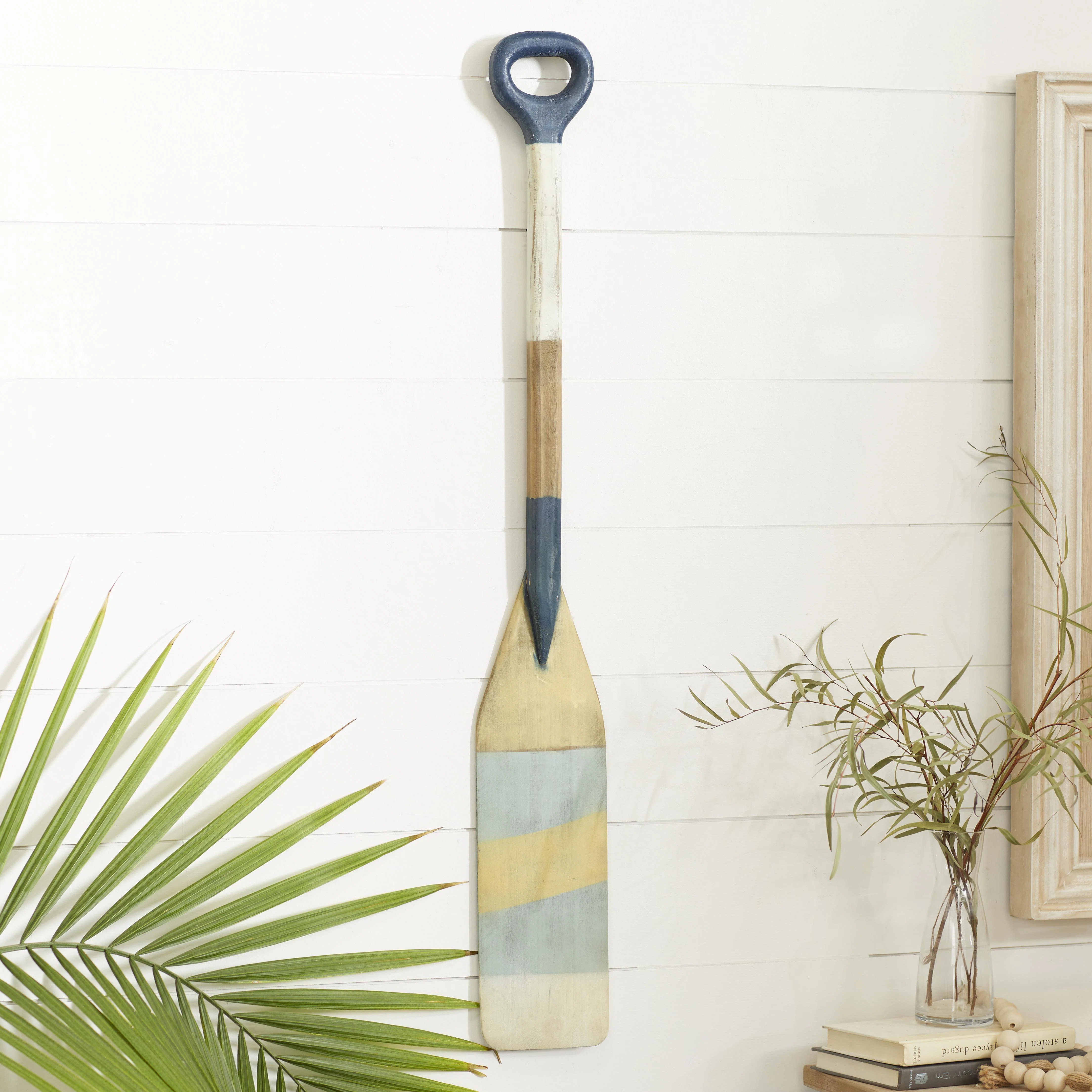 Dovecove Wooden Novelty Canoe Oar Paddle Multi Colored Wall Decor with Arrow and Stripe Patterns ... | Wayfair North America