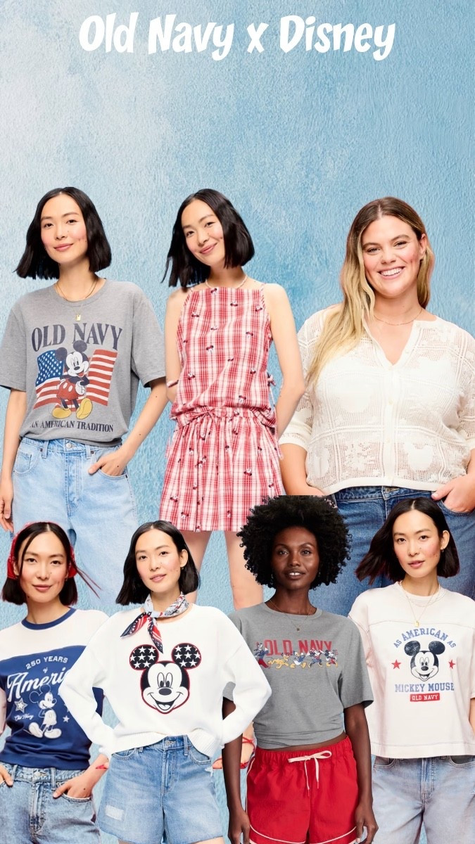 Disney and Old Navy teamed up again this year for their Americana collab. Linking up some cute pieces to shop! If you’re a cardholder, you can save on these pieces!

#LTKPlusSize