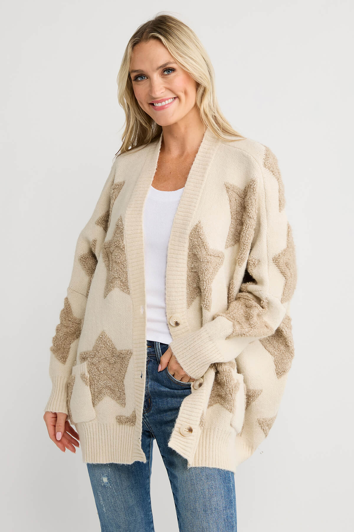 Bucketlist Star Cardigan | Social Threads