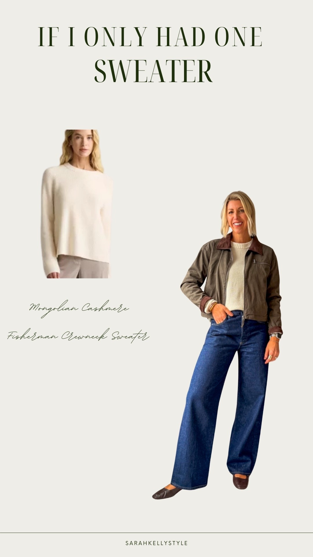 This is the one! Fit is perfect and it goes with everything!

#LTKSeasonal #LTKootd #LTKGiftGuide