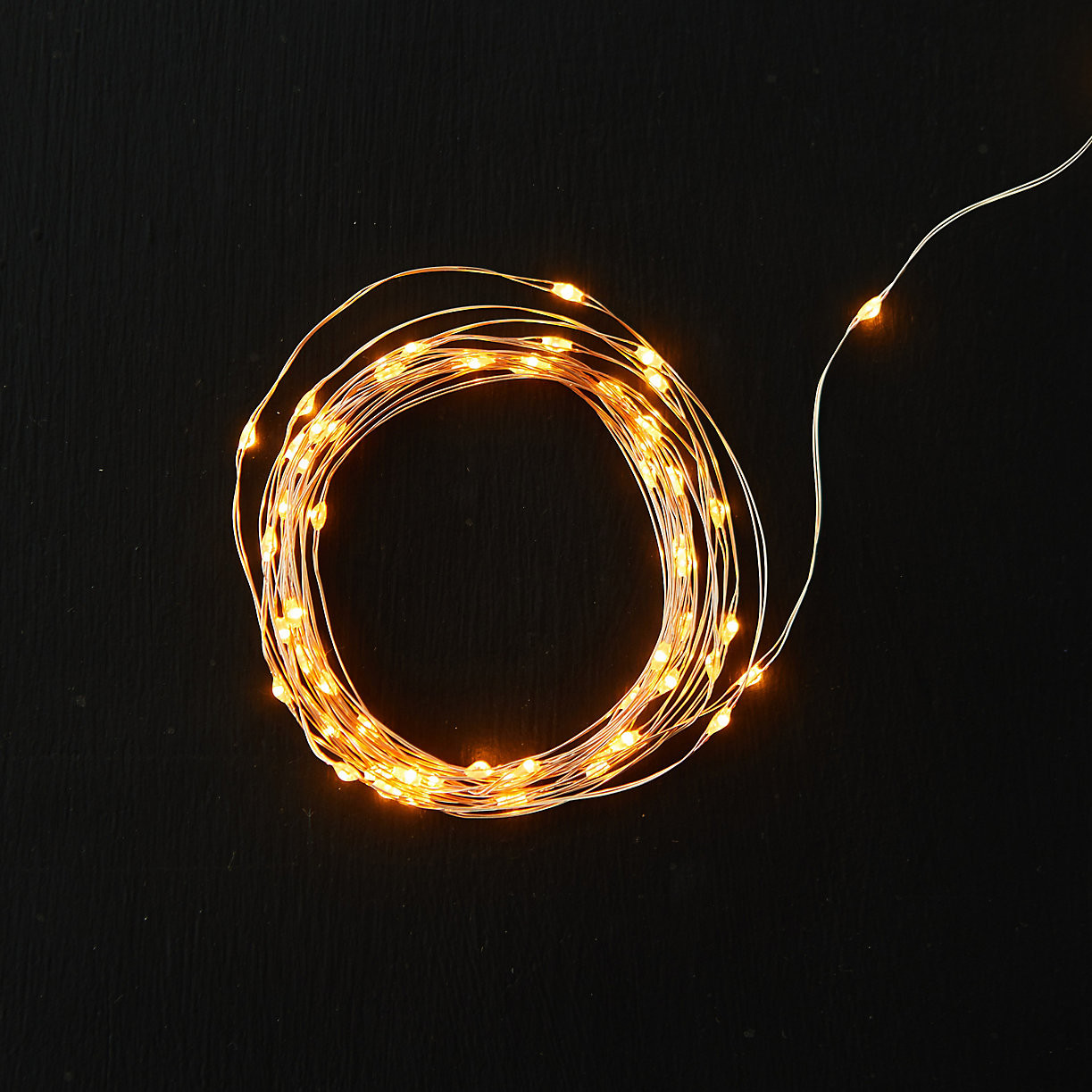 Stargazer Rose Gold Twine Lights | Terrain