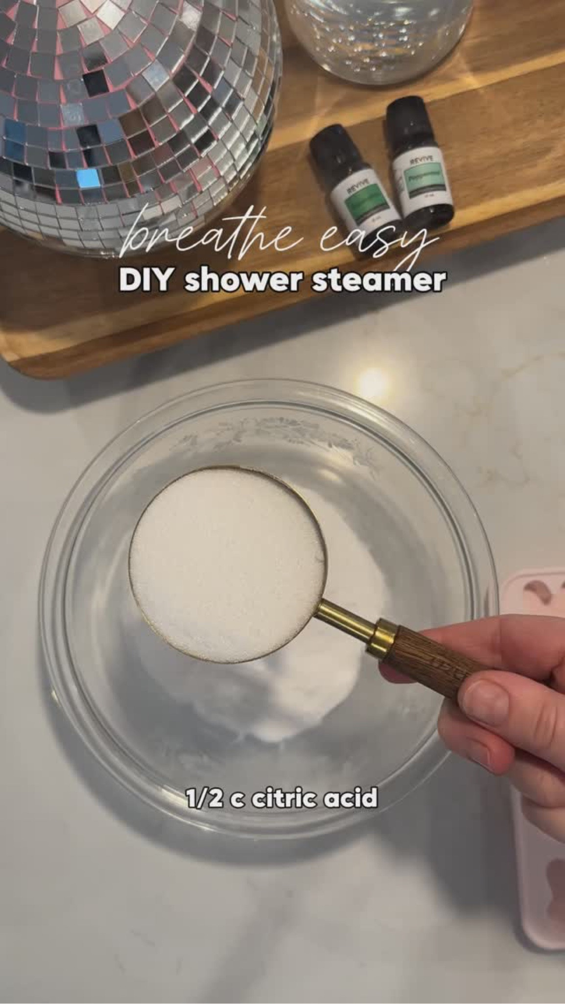 Breathe Easy: DIY Shower Steamer
Breathe deeply this winter with these DIY eucalyptus and peppermint shower steamers. These little gems are perfect for clearing sinuses and supporting respiratory health. 🌬
🌱 Recipe:
• 1 cup baking soda
• 1/2 cup citric acid
• 10 drops eucalyptus oil
• 10 drops peppermint oil
• Spray into the mixture 1 tbsp of water
Press into molds, let dry, and enjoy fresh, invigorating showers! 🚿 me?
Who’s making these with
#DIYShowerSteamers #WinterWellness