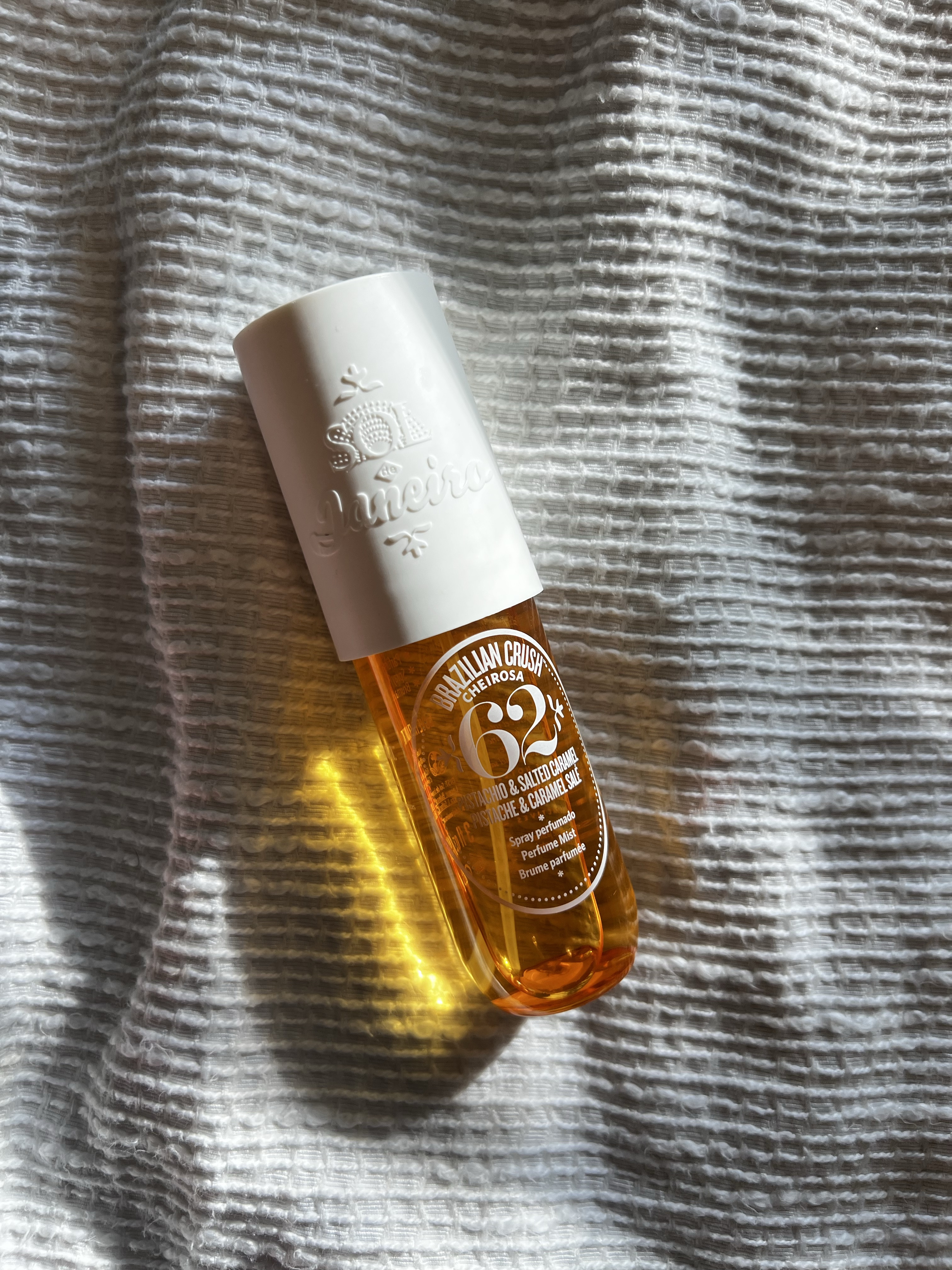 I can’t get enough of the CHEIROSA 62™ Perfume Mist—it smells absolutely delicious! The warm, gourmand scent with notes of pistachio, salted caramel, and vanilla gives off serious summer vacation vibes. It’s long-lasting for a body mist and layers beautifully with my other Sol de Janeiro products. If you’re looking for a sweet, tropical fragrance mist that’s both playful and luxurious, this is it. CHEIROSA 62™ is my go-to signature scent for everyday wear!

#LTKBeauty #LTKMens #LTKFindsUnder50