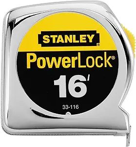 Stanley Hand Tools 33-116 3/4" X 16' PowerLock® Professional Tape Measure | Amazon (US)