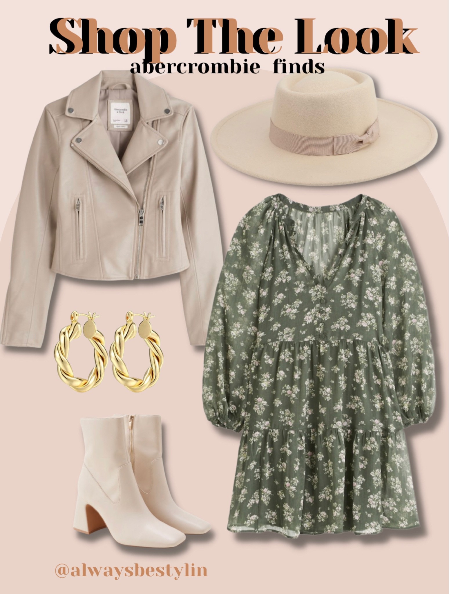 LTk sale. Fall LTk sale. Fall dress. Fall outfits, knee high boots. Abercrombie dress. Abercrombie fashion. Fall wedding guest dress. 

#LTKSeasonal #LTKstyletip #LTKSale