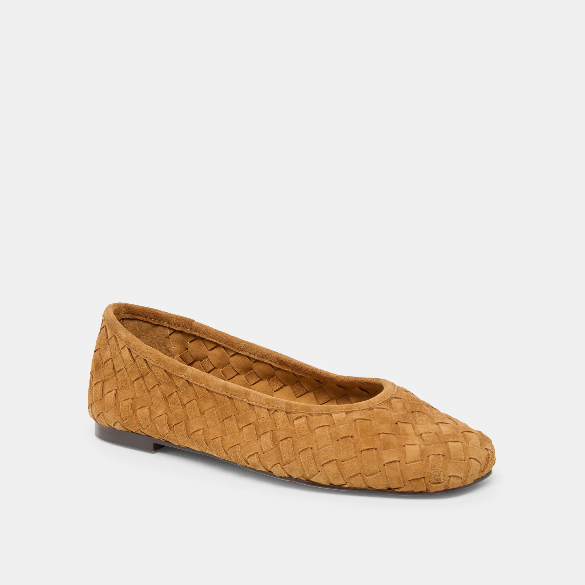 Koy Tan Suede Ballet Flats | Dolce Vita | DolceVita.com