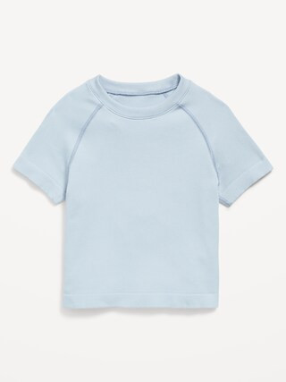 Fitted Seamless Performance Top for Girls | Old Navy | Old Navy (US)