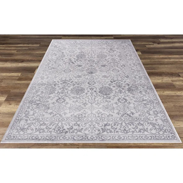Stockwith Oriental Area Rug in Gray | Wayfair North America