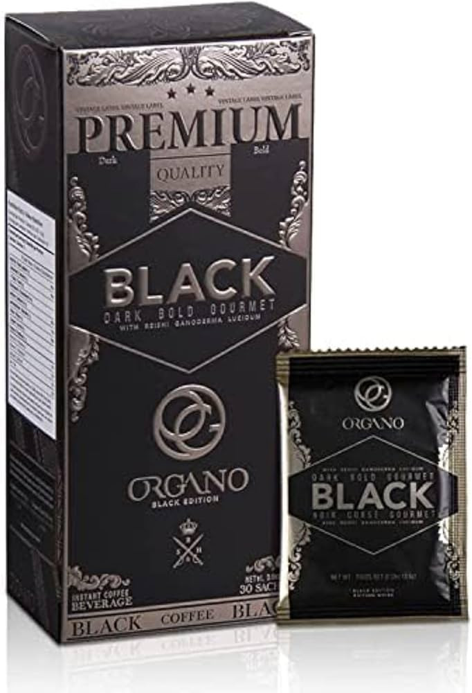 ORGANO Gourmet Black Coffee, 100% Certified Organic Ganoderma Lucidum Mushroom Coffee (30 sachets... | Amazon (US)