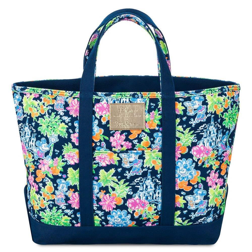 Mickey and Minnie Mouse Canvas Tote by Lilly Pulitzer – Walt Disney World | Disney Store