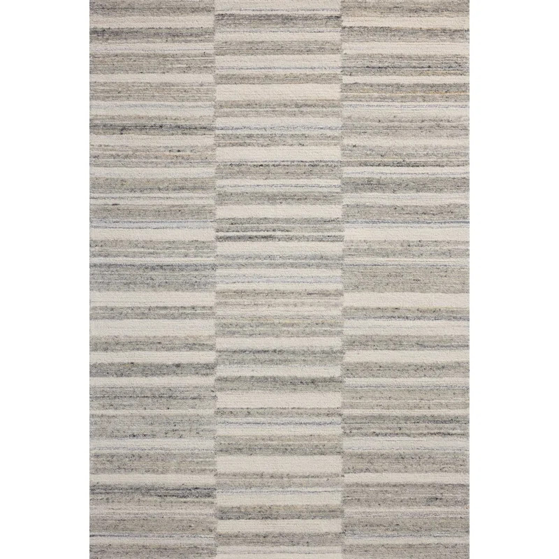 Magnolia Home by Joanna Gaines x Loloi Rae Stone / Ivory Area Rug | Wayfair North America