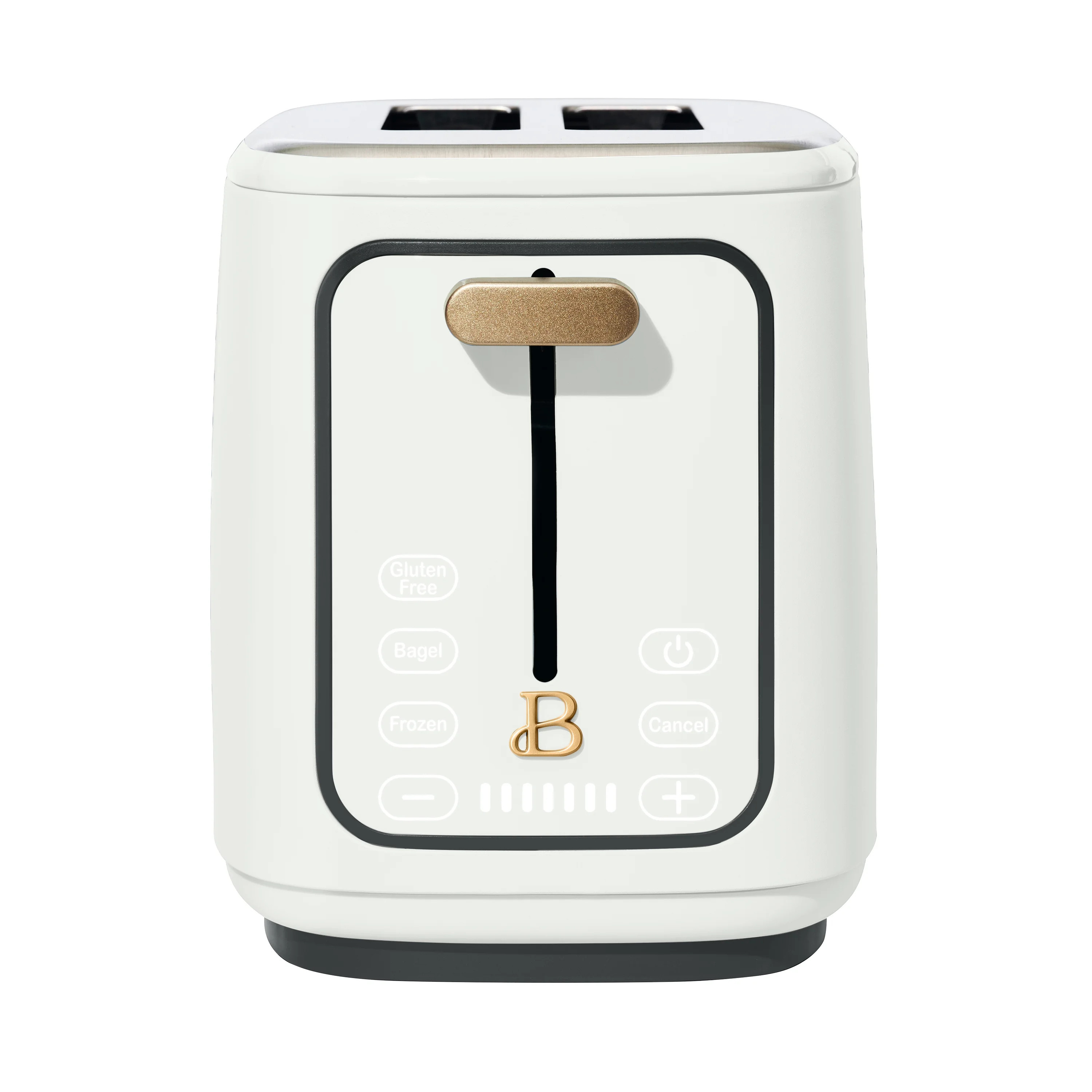 Beautiful 2 Slice Toaster with Touch-Activated Display, White Icing by Drew Barrymore | Walmart (US)