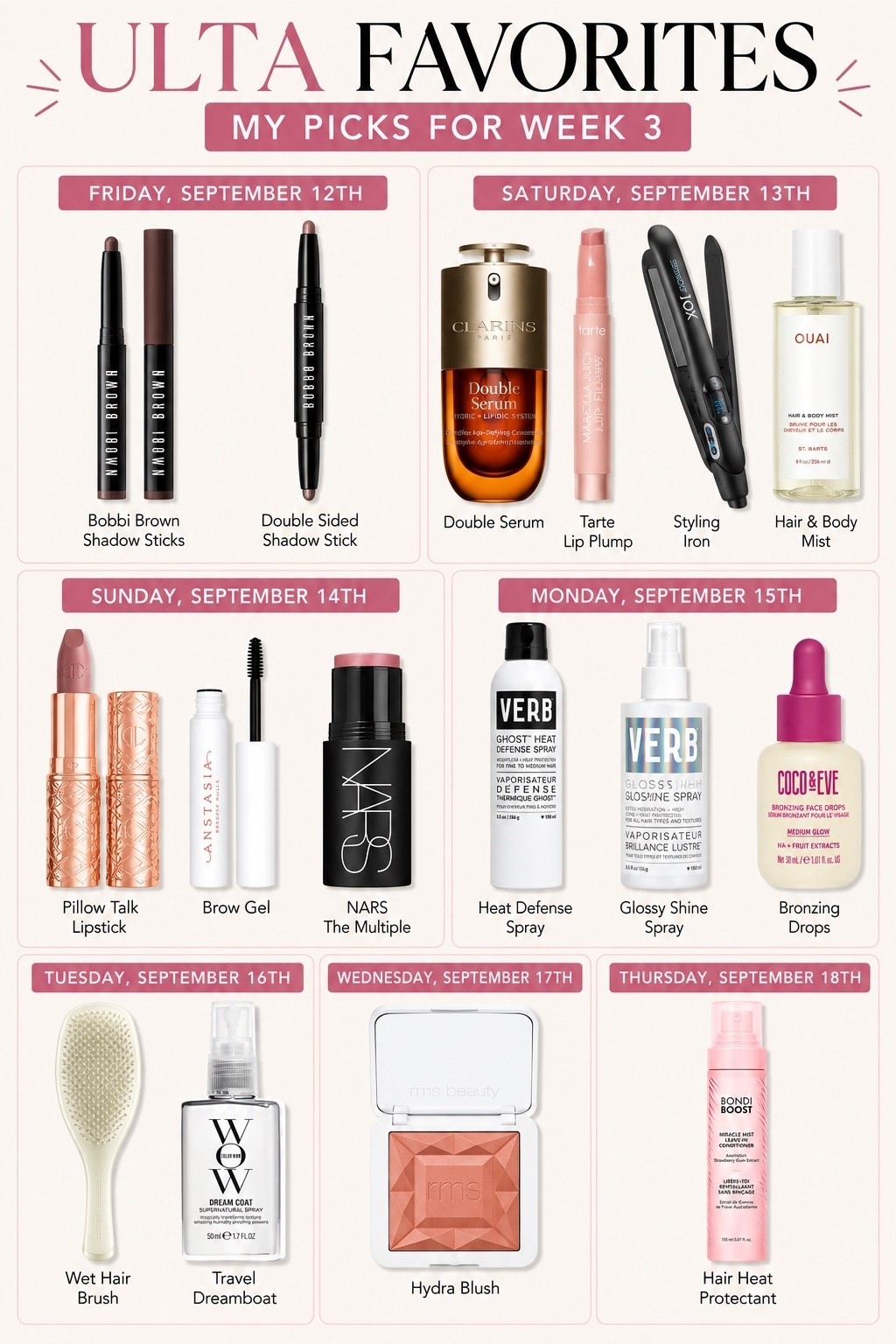 My picks for the last week of the Ulta Sale

#LTKOver40 #LTKSaleAlert #LTKBeauty