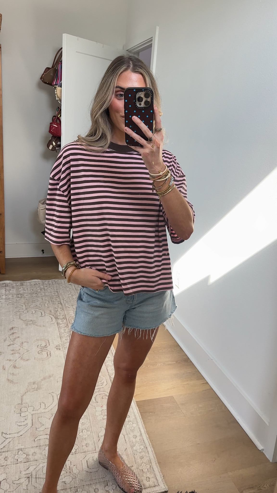 Amazon size small CHYRII Womens Oversized Striped T Shirts Short Sleeve Fashion 2026 Casual Crewneck Summer Y2K Clothes

#LTKootd #LTKSeasonal #LTKSaleAlert