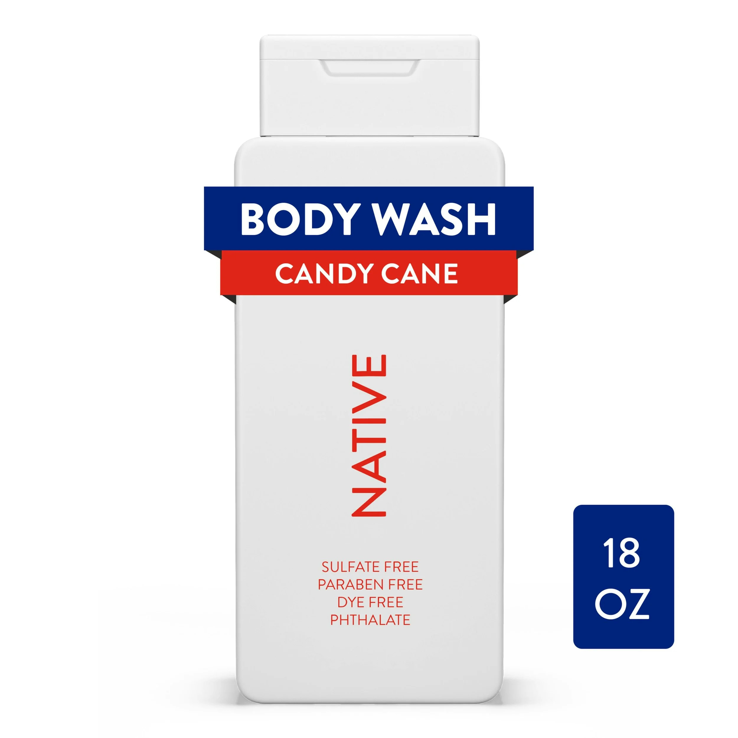 Native Limited Edition Body Wash Candy Cane, 18 oz | Walmart (US)